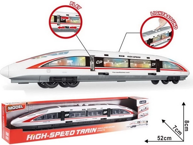 Detský vláčik Hi-SPEED so svetlom a zvukom