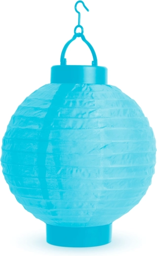 Modrý LED lampáš na batérie