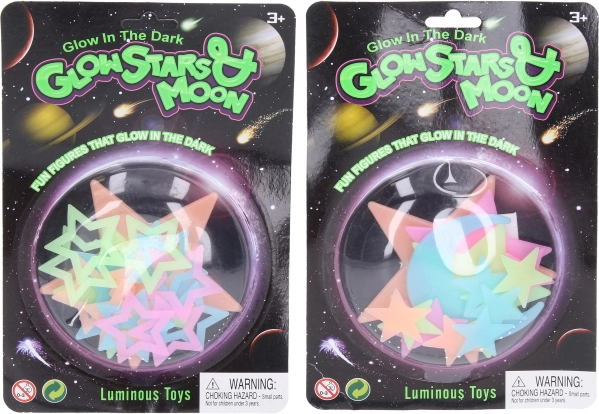 Svietiace tvary na stenu – nebo