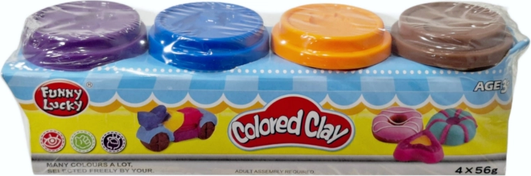 Mäkká modelína 4 farby s ovocnou vôňou SWEDE