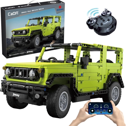 Stavebnica CaDA terénne vozidlo SUZUKI Jimny RC 32 cm, 579 dielov
