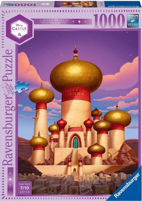 Puzzle Disney princezné: Hrad princeznej Jasmíny 1000 dielikov