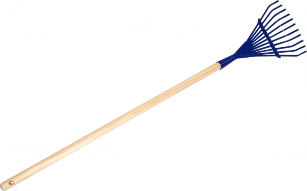 Kovové hrable na lístie