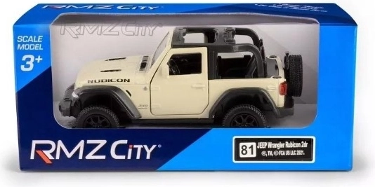 Model auta RMZ Jeep Wrangler Rubicon 2021 kabriolet