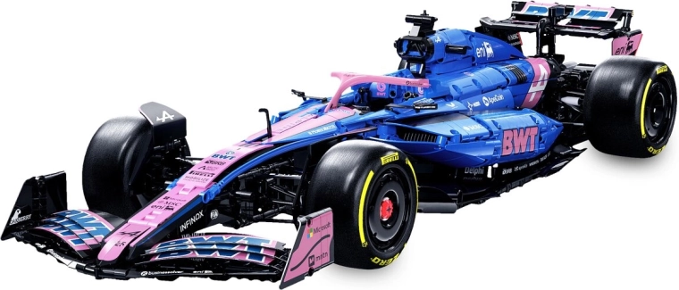 CaDA BWT Alpine Formula One Team A525 stavebnica vozidla Formuly 1 v mierke 1:8