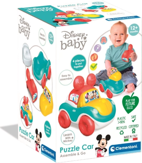Clementoni Disney Baby skladacie autíčko