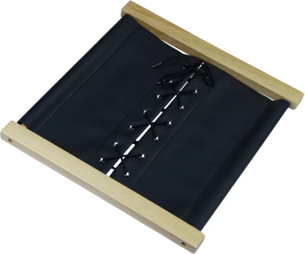 Zapínací rám – zaväzovanie šnúrok (Montessori)