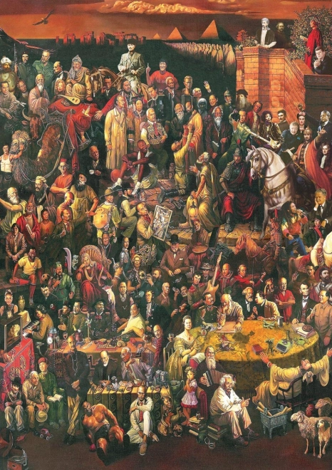 Puzzle 113 osobností 1500 dielikov ART PUZZLE