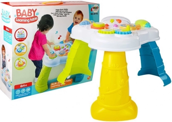 Vzdelávací stolík pre bábätká s hudobnými efektmi