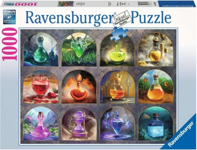 Ravensburger Puzzle Čarovné elixíry 1000 dielikov