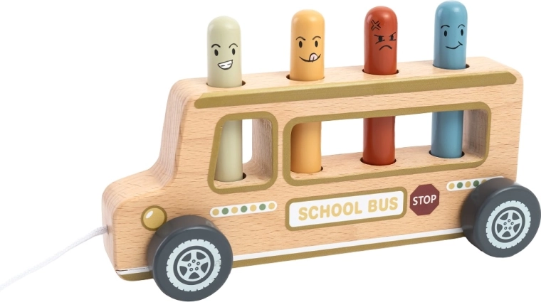 2Kids Toys vystreľovacia hra školský autobus