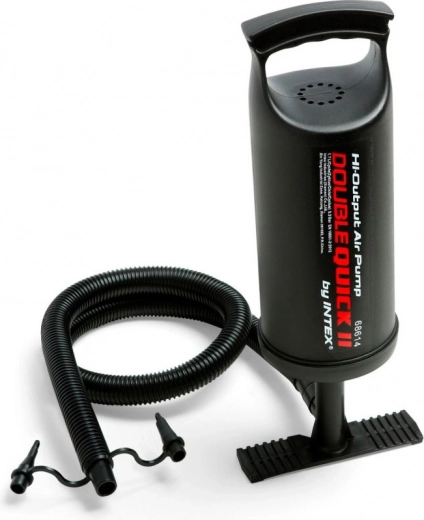 Ručná piestová pumpa na matrace a nafukovačky INTEX Double Quick II