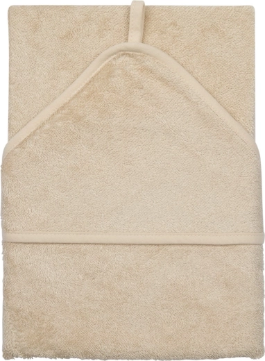 Timboo detská osuška s kapucňou 75 × 75 cm Frosted Almond