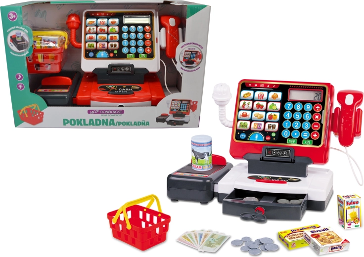 Digitálna pokladňa deluxe s príslušenstvom SPARKYS