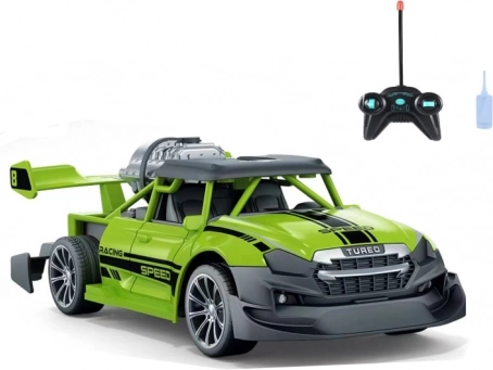 RC auto 1:20 s dymovým efektom červené