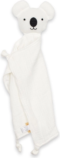 mušelínový mojkáčik NEW BABY koala biely