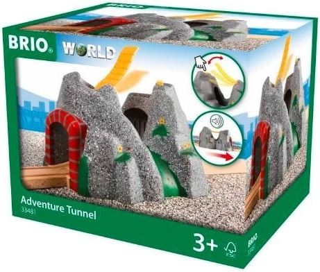 Brio tunel s mostom a zvukom