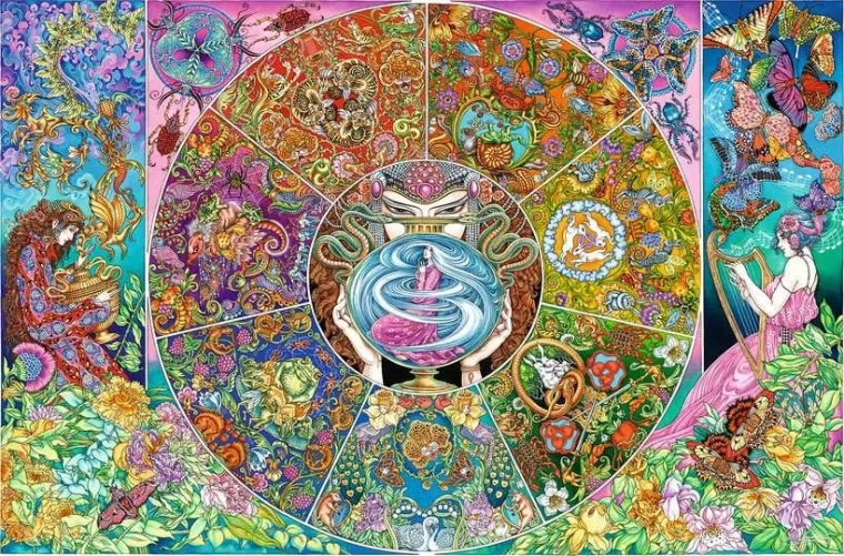 Puzzle Ravensburger Pandorina nádej 3000 dielikov