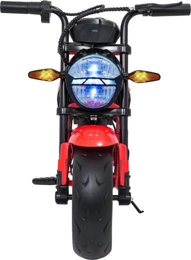 Detská elektrická motorka SUPERMOTO – červená