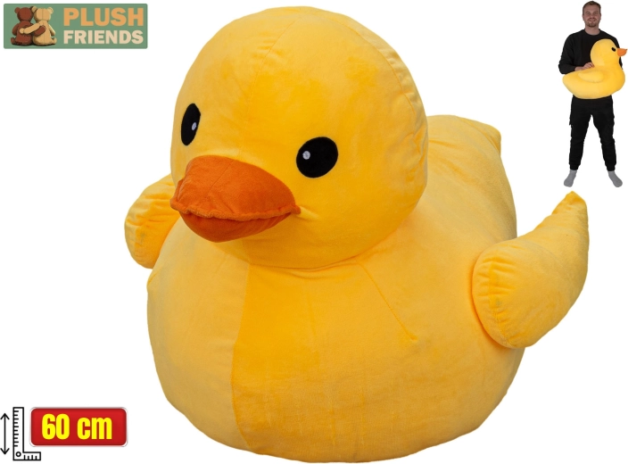 Plyšová kačka Plush Friends 60 cm