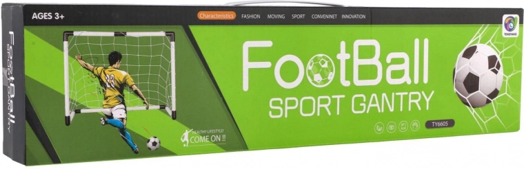 Futbalová bránka pre deti s loptou a pumpičkou