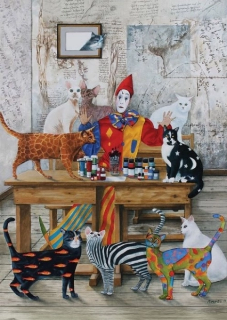 Puzzle ART PUZZLE Môj farebný svet 1500 dielikov