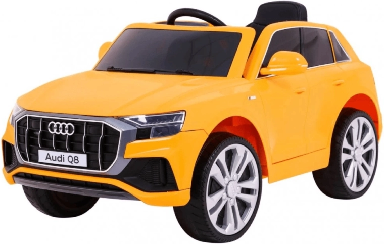 Elektrické autíčko AUDI Q8 12V oranžové pre deti