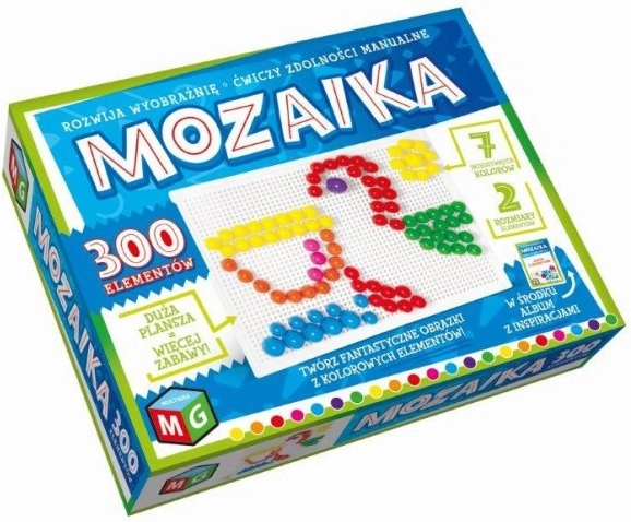 Kreatívna mozaika pre deti 300 dielikov