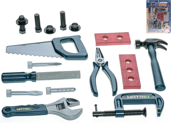 Detská sada náradia 17 ks na karte