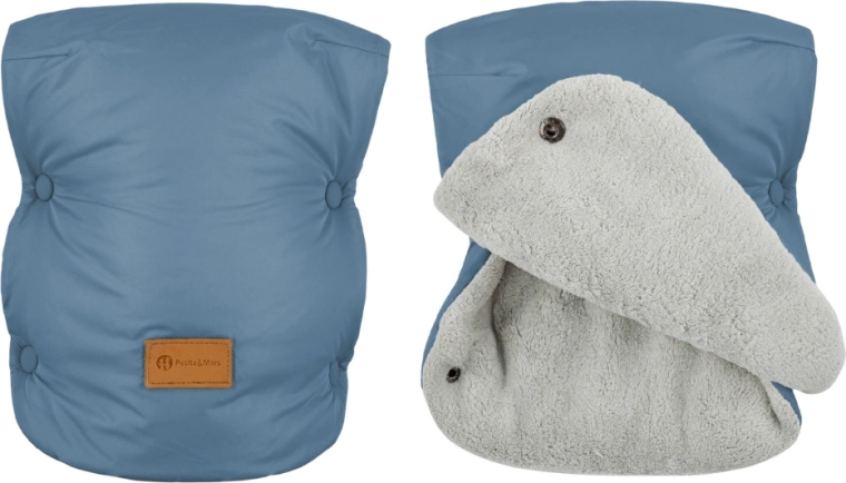 Petite&Mars rukavice na kočík Jasie ocean blue