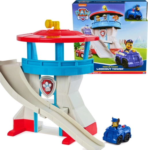 veža zjazdovka paw patrol s autom chase od spin master