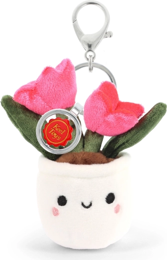 Keeleco prívesok na tašku tulipán 12 cm