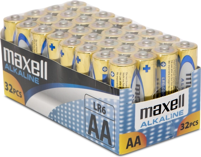 Alkalické tužkové batérie AA LR6 32 ks