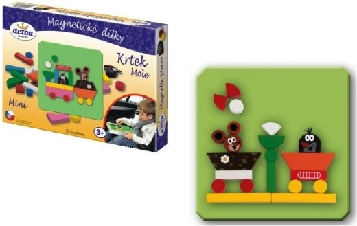 Detoa magnetické dieliky Krtko mini
