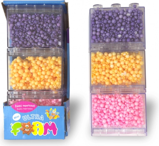 Modelovacia hmota Mix 3 balenia - ružová, fialová, oranžová