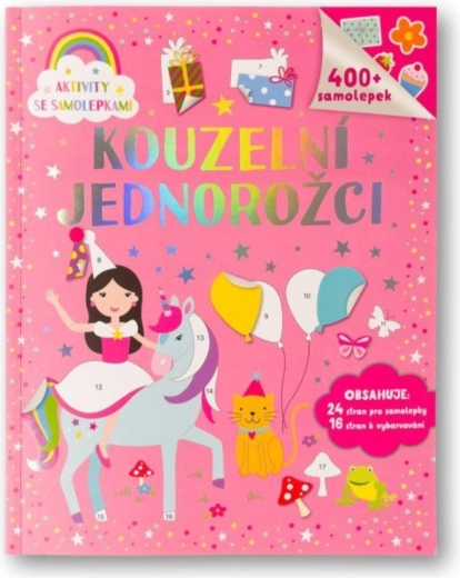 Kúzelní jednorožci – 400 samolepiek