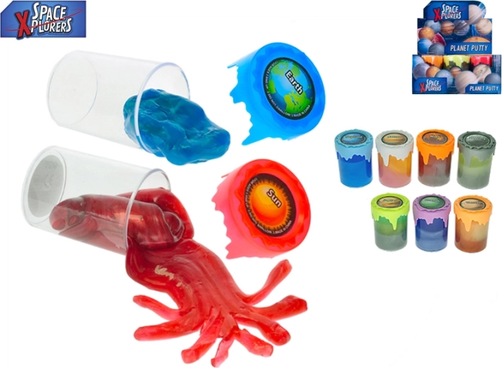 Space Xplorers dúhová vesmírna hmota v kelímku