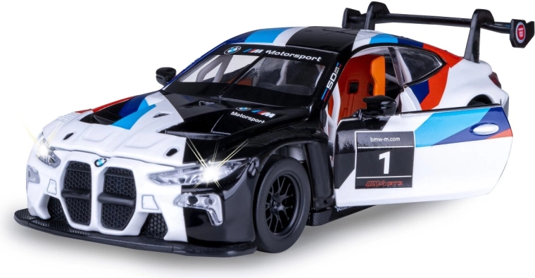 JAMARA BMW M4 GT3 závodný model 1:24 biely