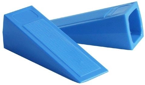 Dverová zarážka klin 11 × 3 cm, 2 ks