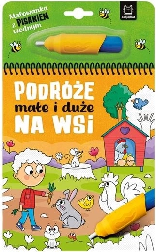 Maľovanky s vodným fixom na farme