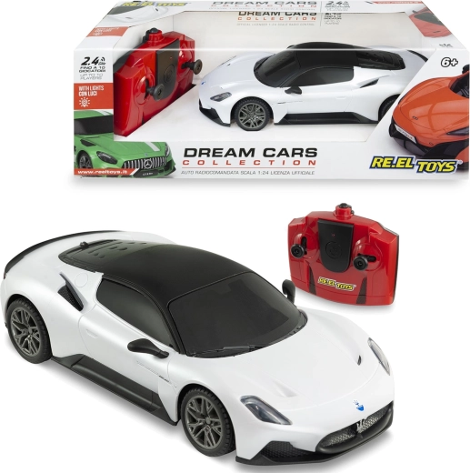 RC auto Maserati MC20 na diaľkové ovládanie 1:24 biele 17 cm