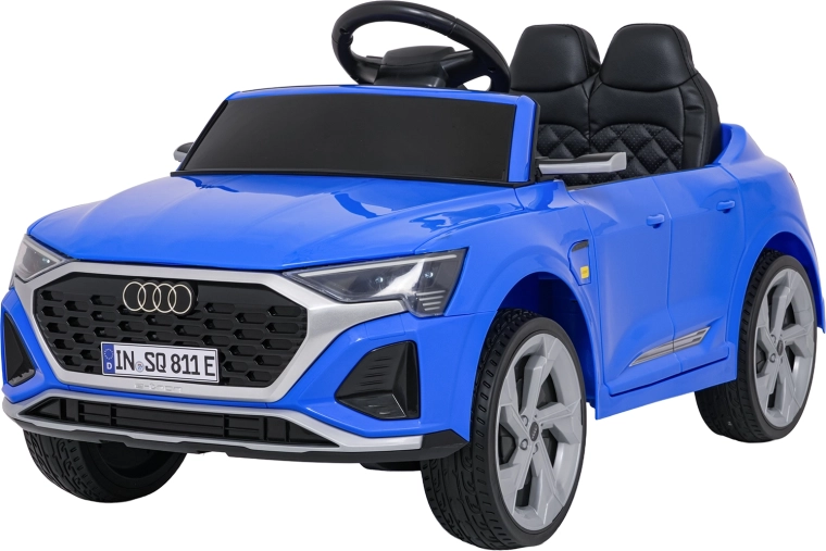 Detské elektrické autíčko Audi SQ8 modré s diaľkovým ovládaním