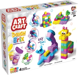 Art Craft sada na modelovanie kociek 400 g