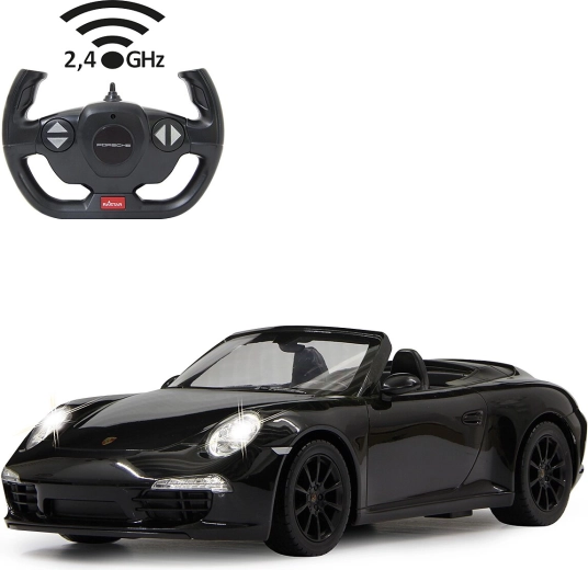 RC auto Porsche 911 Carrera S 1:12 čierne