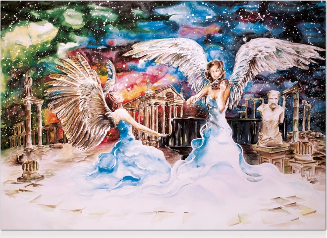 Puzzle Pieseň anjelov 1000 dielikov