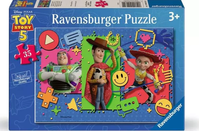 Ravensburger puzzle Toy Story 5: Príbeh hračiek 35 dielikov