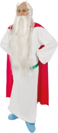 Kostým Miraculix (3-dielny) Asterix