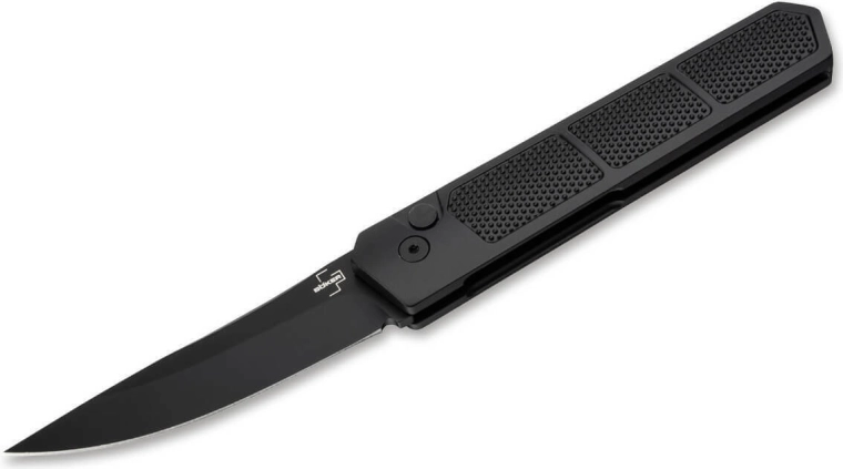 Böker Plus Kwaiken Grip Auto Black – automatický zatvárací nôž