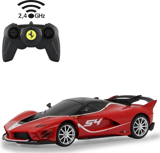Jamara Ferrari FXX K Evo RC auto 1:24 červené, 2,4 GHz