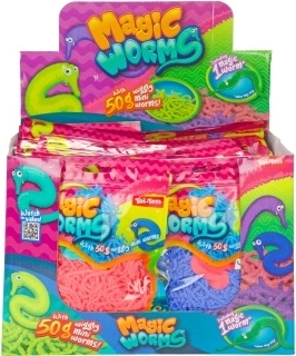 Magické červy 15 cm – zábavný trik pre deti